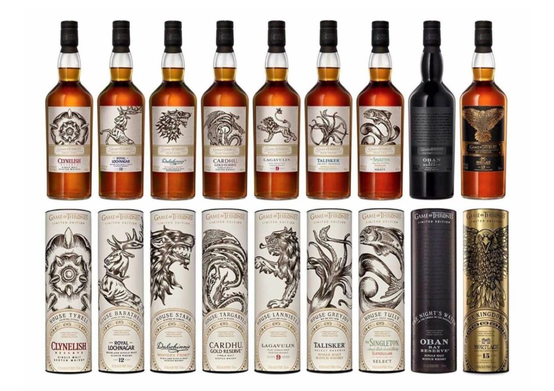 Game Of Thrones Complete Collection 9 x 70cl Single Malt Whiskies - Image 2